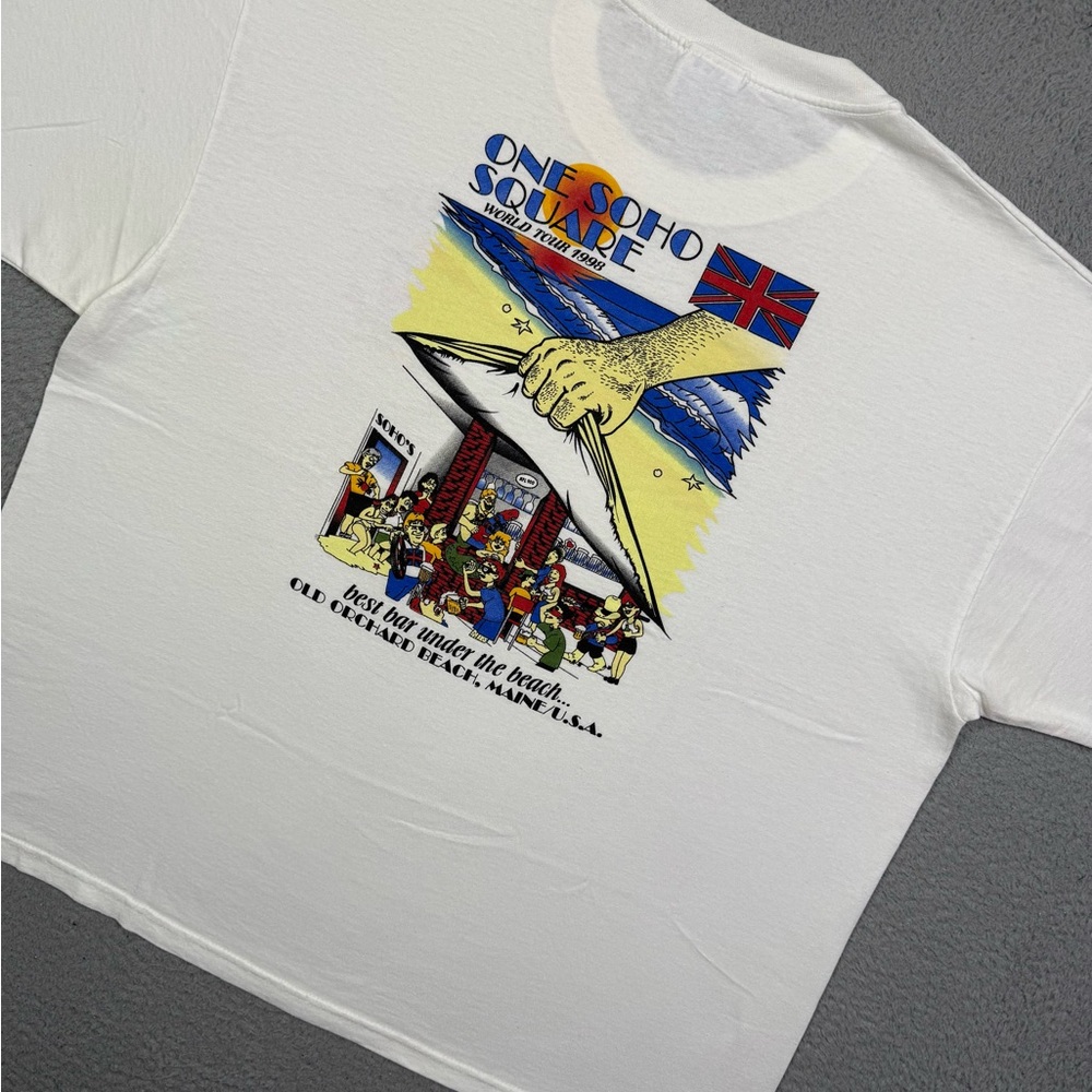 Vintage 1998 One‎ Soho Square World Tour Maine T-shirt
